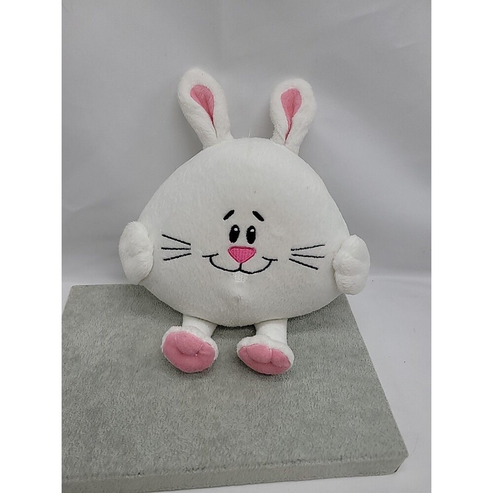 American Greetings 6" White Plush Bunny Rabbit Stuffed Animal Toy
